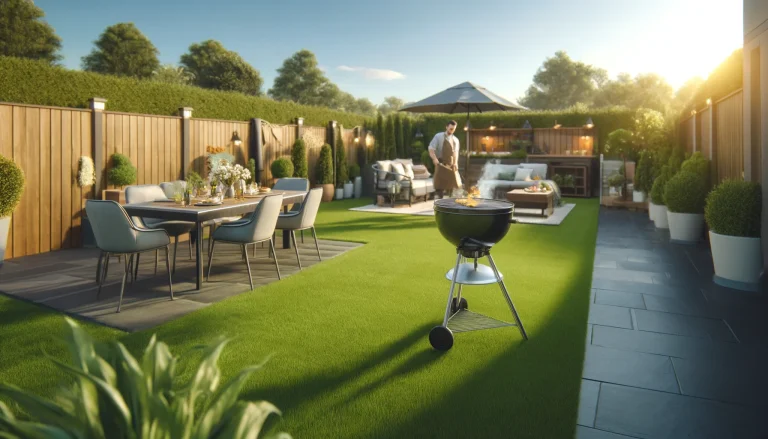 Transforma tu Patio Trasero con Césped Artificial: Ideas y Diseños Creativos para un Espacio Externo Increíble